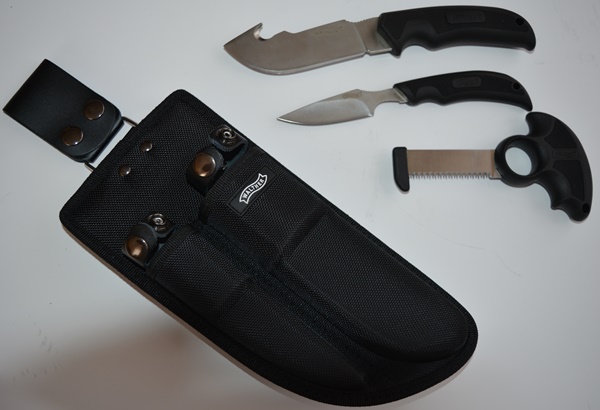WALTHER HUNTING KNIFE SET