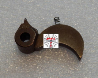 spoušť s pružinou